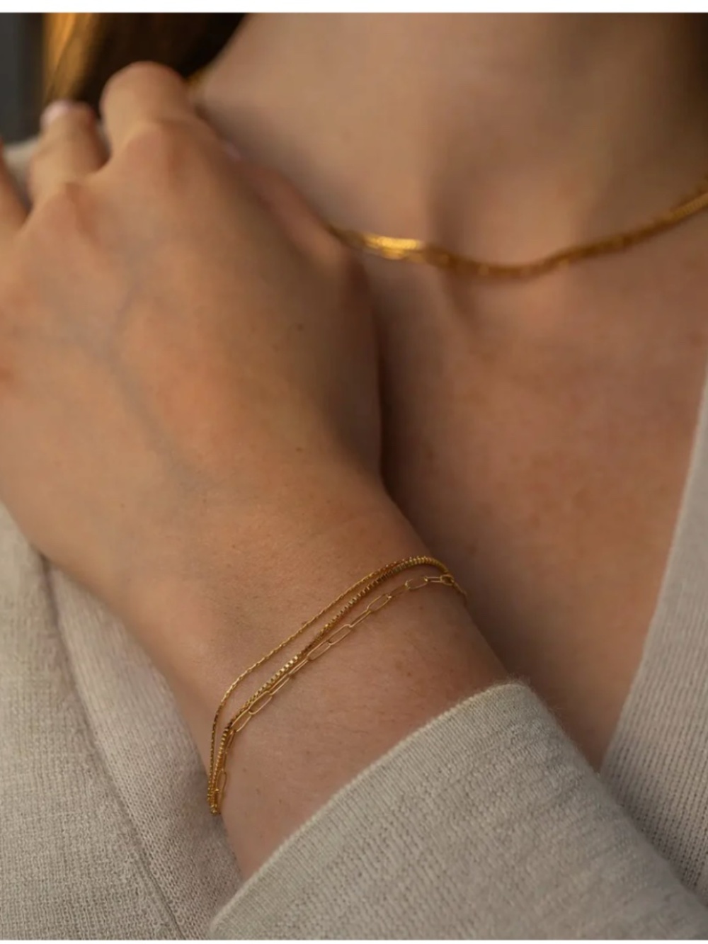 THATCH - ROSALIE TRIPLE STRAND BRACELET - Picture 2 of 6